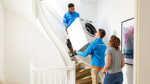 Washing machine delivery