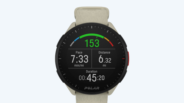 Polar Pacer: navigation