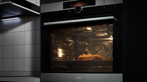 Oven in a kitchen