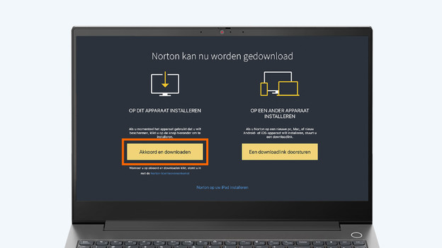 Click 'Download Norton' here