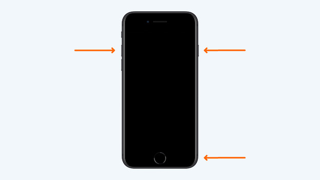 iPhone with home button