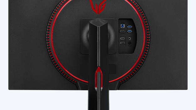 DisplayPort aansluiting van een monitor. 