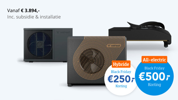Korting op je warmtepomp