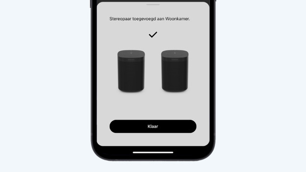 Sonos speakers verbonden