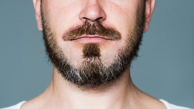 Zware baardgroei