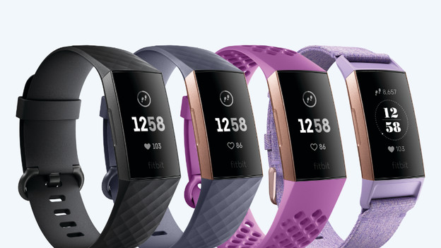Fitbit Charge 3: zwart-wit scherm, 51 gram