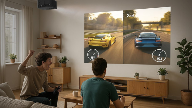 beamer projectie kleine ruimte