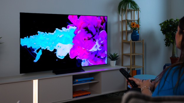 Sterk contrast met OLED