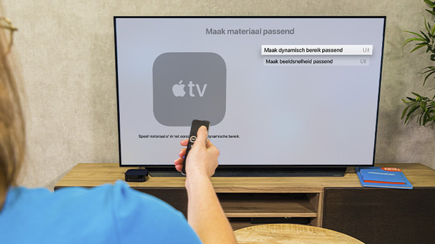 Klik op 'Maak dynamisch bereik passend' om deze functie in- of uit te schakelen