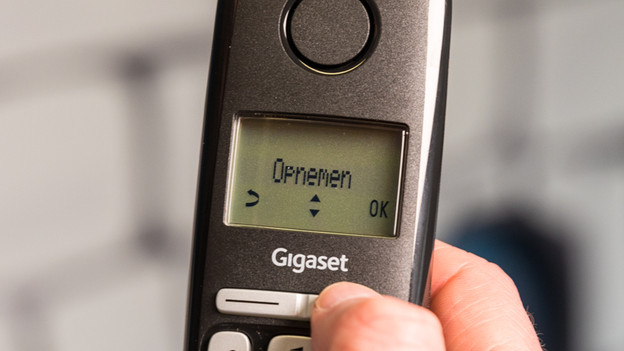 Record greeting answering machine