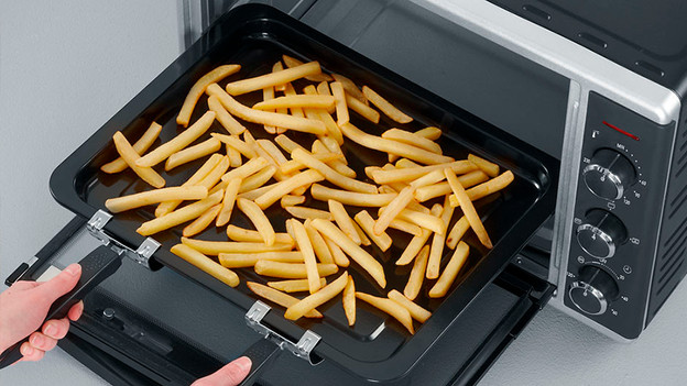 Heteluchtoven: slappere friet en snacks