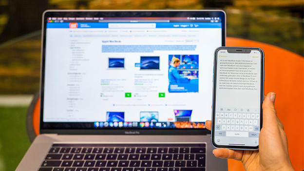 Apple MacBook kopieren plakken