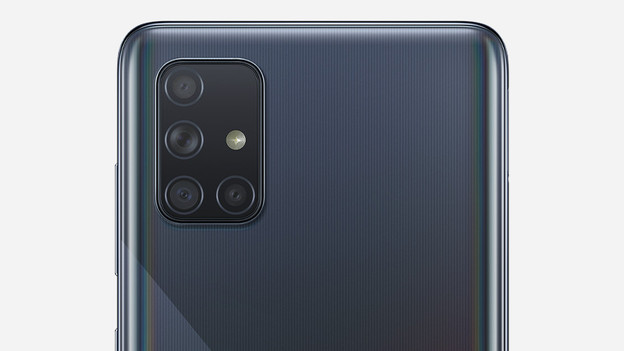 Samsung A71: standaard kwaliteit foto's, filmen in 4K