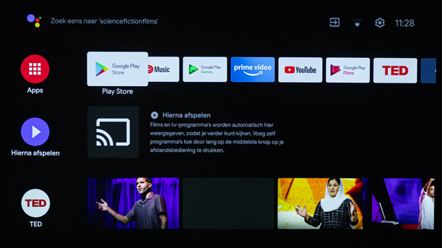 Smart platform: apps on projector