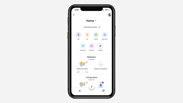 Routines in de Google Home app