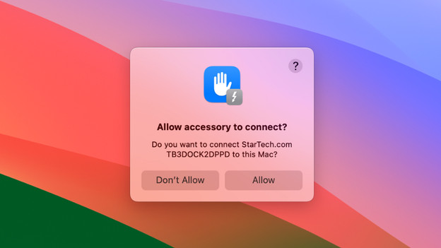 Melding toestemming geven voor verbinding