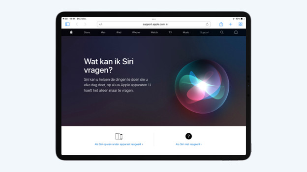 iPadOS: Siri