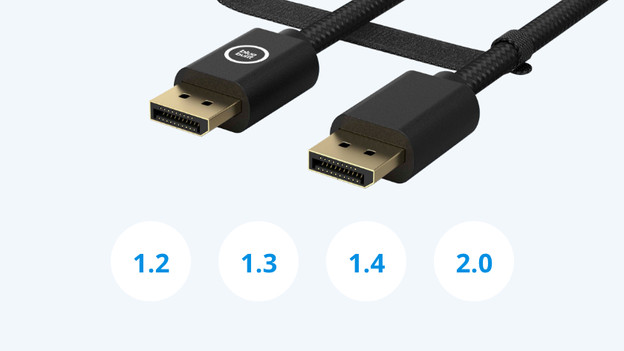 DisplayPort: 1.2, 1.3, 1.4, and 2.0