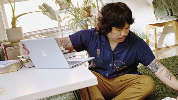 HP OmniBook 3: minder scherp beeld