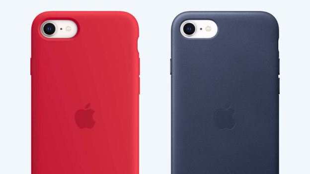 Apple siliconen of leren back covers