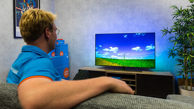 OLED restbeelden verwijderen