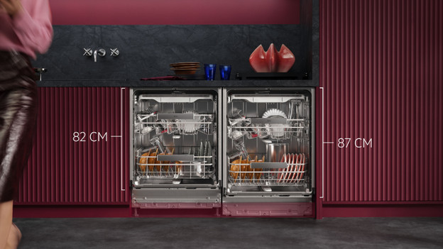 Verschillen normale en XXL vaatwasser