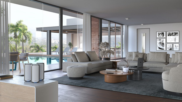 3 frequencies ensure less interference