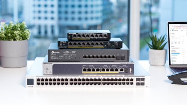 Switches met aantal poorten, elk soort