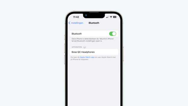 Bose QC Headphones verbinden
