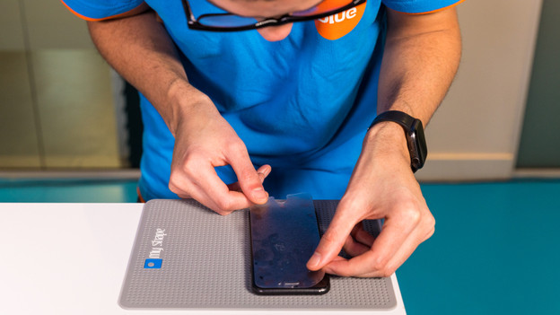 Screenprotector plakken