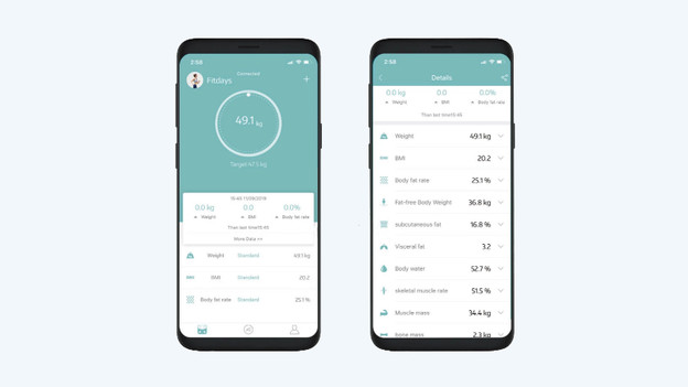Problems with the Fitdays app