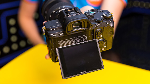 A7 III: ergonomisch ontwerp