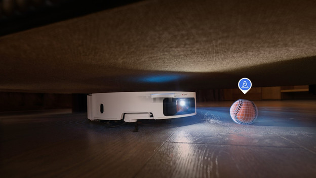 Robotstofzuiger met objectdetectie