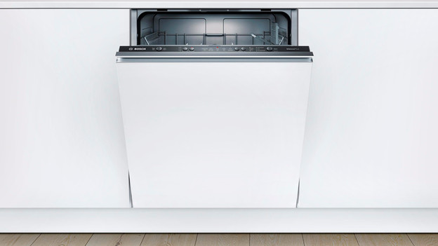 Dishwasher half open