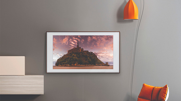 Als een lijst aan de wand