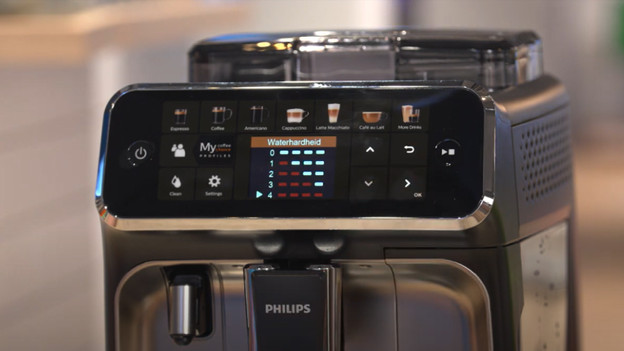 Set the water filter