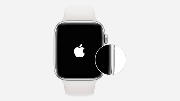 Turn on the Apple watch