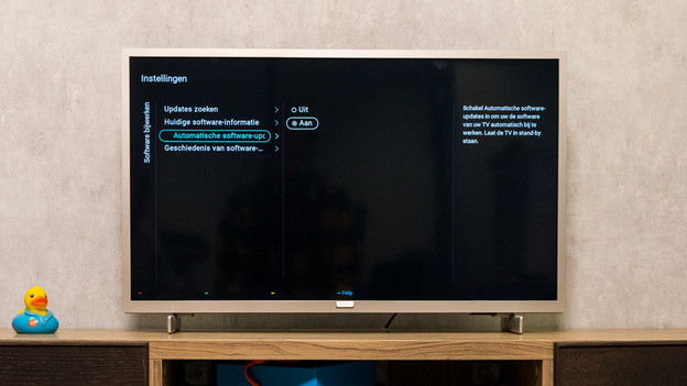 Automatische software-update inschakelen