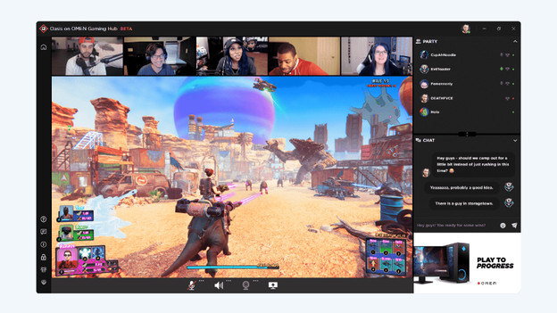 Tip 2: game together in Oasis Live