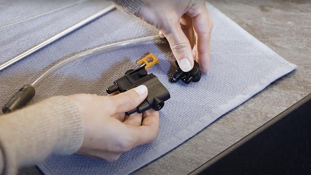 Step 2: disassemble the separate parts