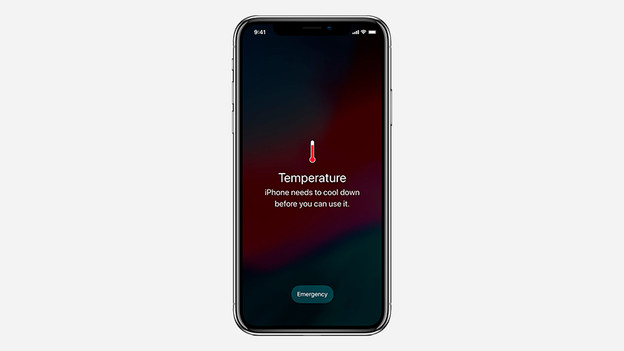 iPhone temperatuur