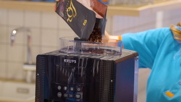 Connect the coffee machine