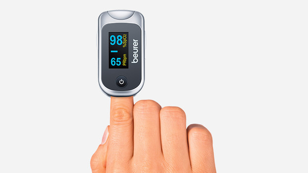 Saturatiemeter om vinger