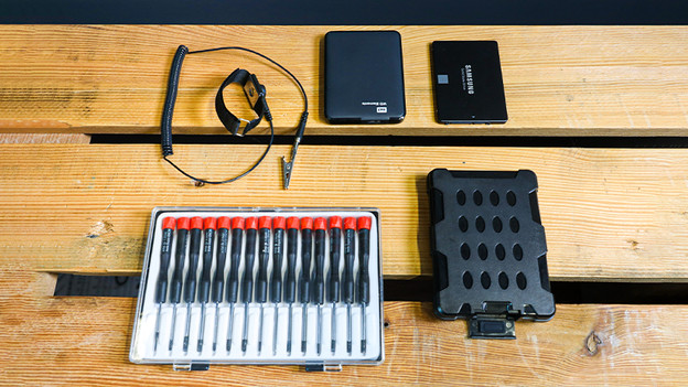 Wat heb je nodig voor het inbouwen van een SSD