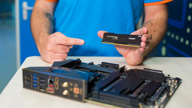 Install your new RAM or replace the old RAM