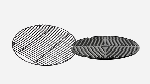 Enameled steel barbecue rack