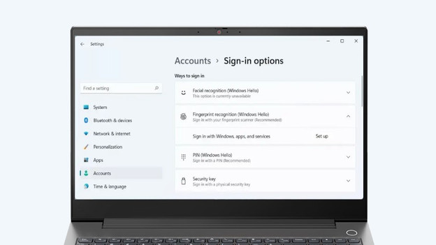 Instellingenmenu van Windows 11