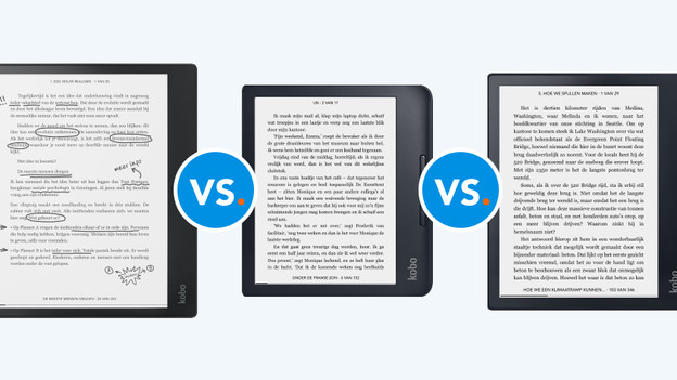 Compare the Kobo Elipsa to the Kobo Libra 2 and Kobo Sage