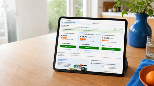 2. Sluit je energiecontract af