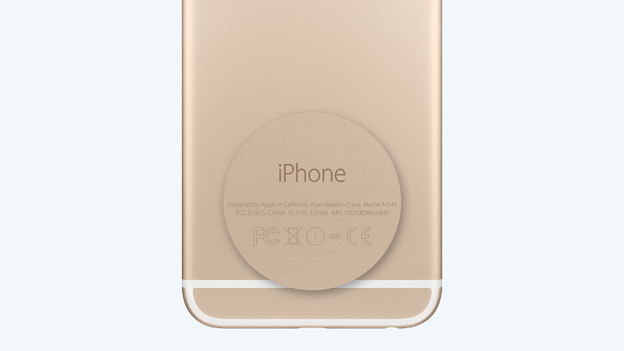 IMEI number on the back of your iPhone
